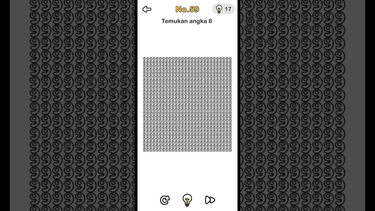 Kunci Jawaban Brain Out Level 59 Temukan Angka 8  Kunci Jawaban Brain Out Level 59 Temukan Angka 8
