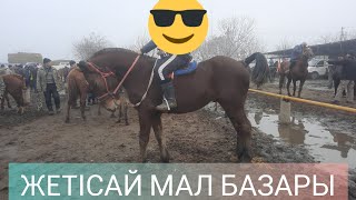 Жетісай мал базары. ҚҰНАН, ДӨНЕН, КОКПАР АТТАРДЫҢ БАҒАСЫ.