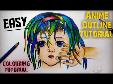 How to Shade Anime Hair Step by Step - AnimeOutline