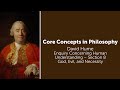 David hume enquiry concerning understanding  god necessity and evil  philosophy core concepts