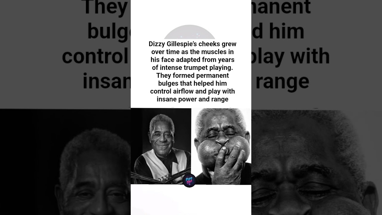 Dizzy Gillespie’s iconic puffed cheeks weren’t just for show they gave him insane power and range