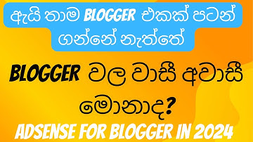 How to Earn money from Blogger Sinhala | ඇයි Blogger එකක් පටන් ගන්නේ? |Earn $1000 #imzibro #blogger