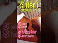 How many Ghibli songs do you know? #kalimba #ghibli #asmr #cozy #relaxing #vtuber #shorts