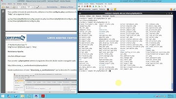 Administracion de Servidores Linux CentOS - Clase 11 Config. phpMyAdmin