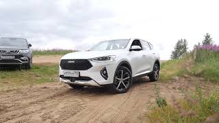 Оффроуд на Haval F7 против Geely Atlas