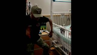Dad Dances to Ciara Song for Son with Leukemia