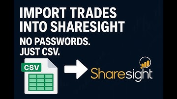 Hoe u in 5 minuten openingstransacties in Sharesight importeert