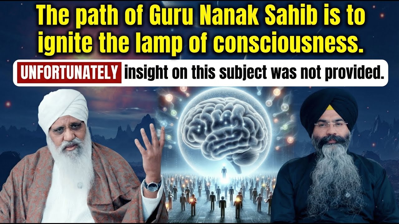 Guru Nanak Dev Ji’s true teachings were always about lighting the lamp of 'Surti' within ourselves.