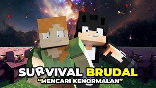 Mencari Village Normal Di Survival Brudal !! image