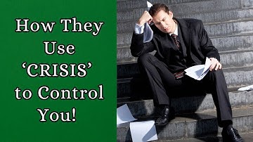 The Blueprint of Control | How Crisis Becomes the Catalyst for Conformity and How to Break Free