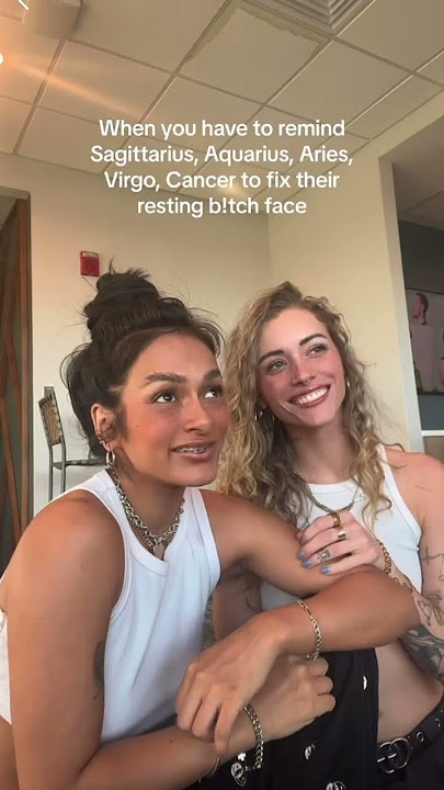 Zodiac signs with resting bitch face #zodiacsigns #astrology