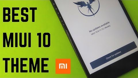 Best Miui 10 Theme Of The Week | 43th Episode | Everything Change