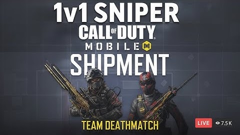 Fastest 1v1 Ever 💀 | Shipment Sniper Only | @TSX_COD 