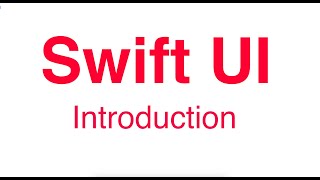 2. Swift UI Introduction | Swift UI | Swift Framework | Swift Language|