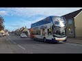 Stagecoach S2 Departing Witney Bus garage 26/03/26 (4K)