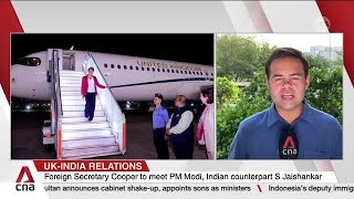 British Foreign Secretary Cooper arrives in India for first official visit
British Foreign Secretary Cooper arrives in India for first official visit British Foreign Secretary Cooper arrives in India for first official visit