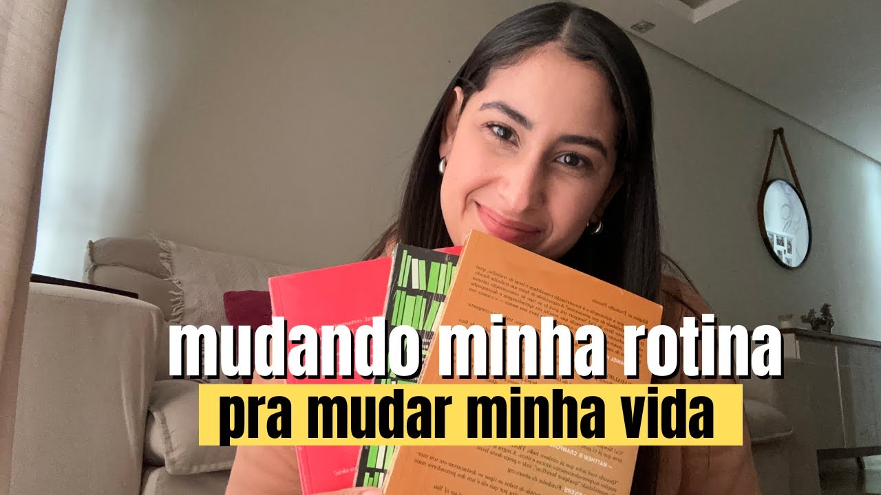 37 dias vencendo a procrastinação  (rotina, motivação e livros novos)