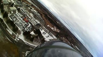 E-flite P -39 AIRACOBRA short flight