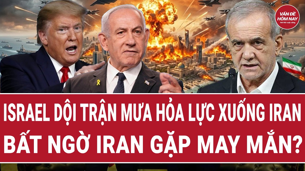 Điểm nóng 8/3: Israel dội trận mưa hỏa lực xuống Iran; bất ngờ Iran gặp may mắn?