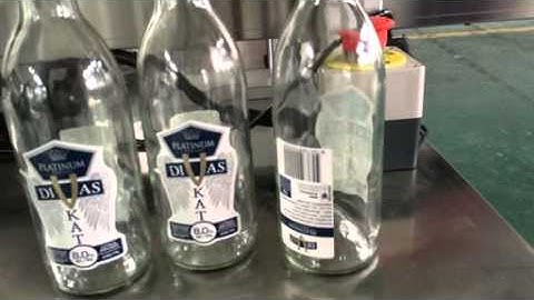 Video for sticker labeling machine small round bottle front and back sides micmachinery