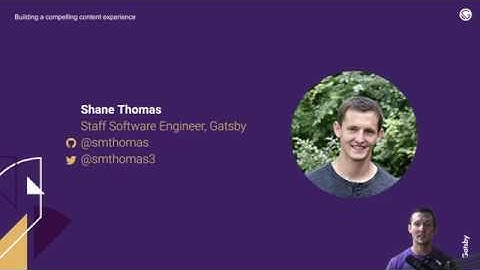 Gatsby Product Launch: Drupal, with Shane Thomas