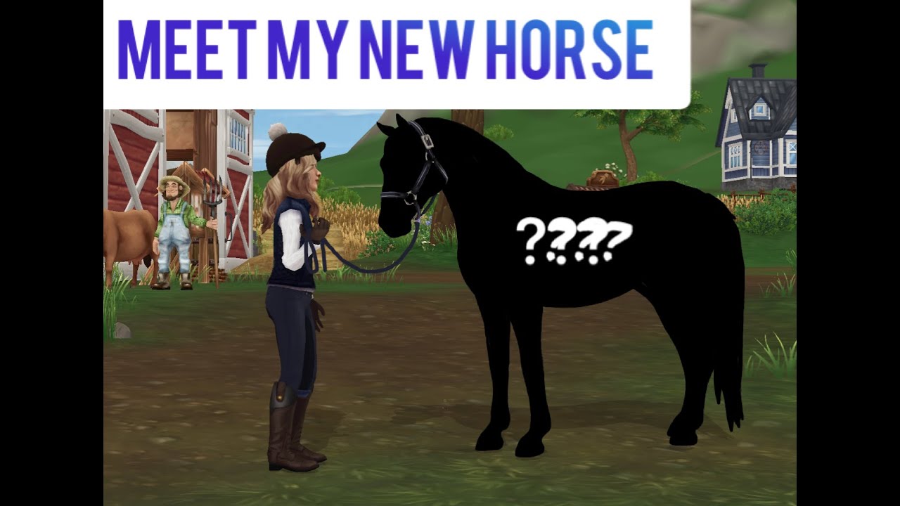 MEET MY NEW HORSE! ||SSO RRP - YouTube