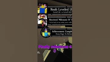 First milestone 4  #forsaken #roblox #milestone  #noob