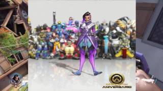 Overwatch-New Dance Emotes-Anniversary Event.