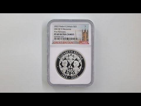 2022 イギリス エリザベス2世 追悼 5ポンド 銀貨 GEM PROOF 2022 イギリス エリザベス2世 追悼 5ポンド 銀貨 GEM PROOF - メルカリ
