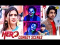 &quot;Hero&quot; Hindi Dubbed Movie Comedy Scenes | Ashok Galla, Nidhhi Agerwal | Ghibran | Aditya Movies