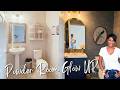 Powder Room Makeover in One Weekend | Small Bathroom Update &amp; Budget Design