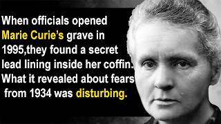 Marie Curie's Life Was More Tragic Than Anyone Admitted