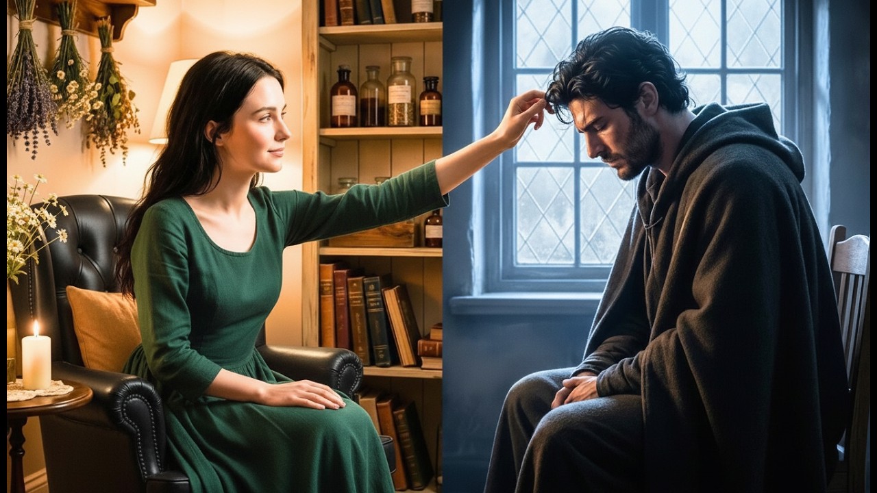 Ella dirigía una clínica de abrazos — el Rey Alfa reservó todas las citas.