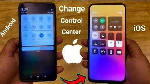 Change Your Phone Control Center Android to iOS 14 !! Change All Mobile Control Center 2021