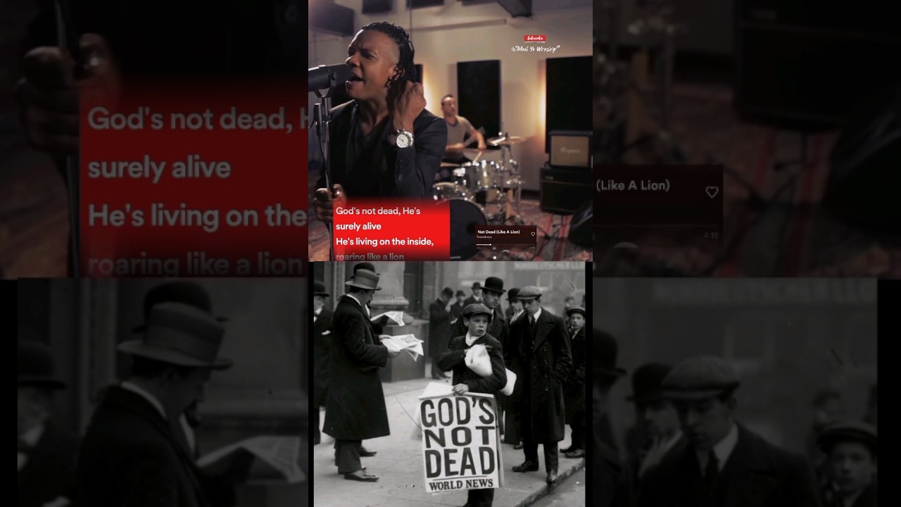 My God's Not Dead, He is Surely Alive #newsboys #shorts #worship #alive ...