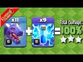 ZAP DRAGONS CRUSHES IN WAR FOR TH11 TOO! - Clash of Clans