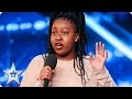 Youre going to love sarah ikumu as much as simon  auditions week 1  britains got talent 2017