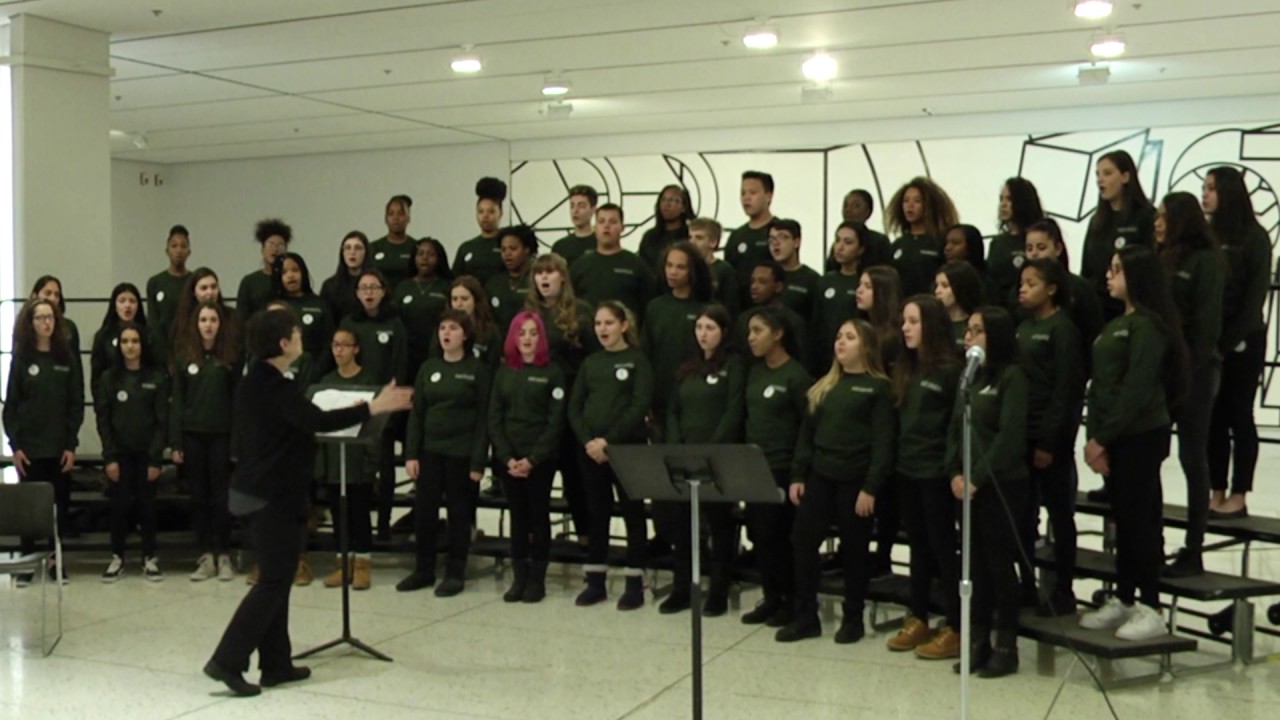 Edward R. Murrow High School Chorus Perform in the Empire State Plaza ...