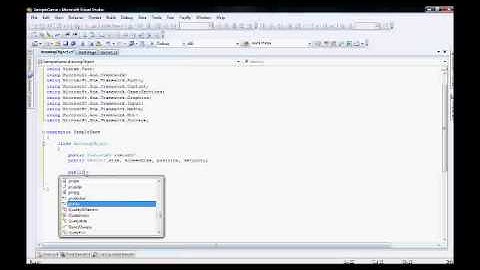 Game development using XNA Game studio part 2