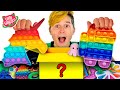 ABRI UMA CAIXA MISTERIOSA DE FIDGET TOYS RAROS !!!