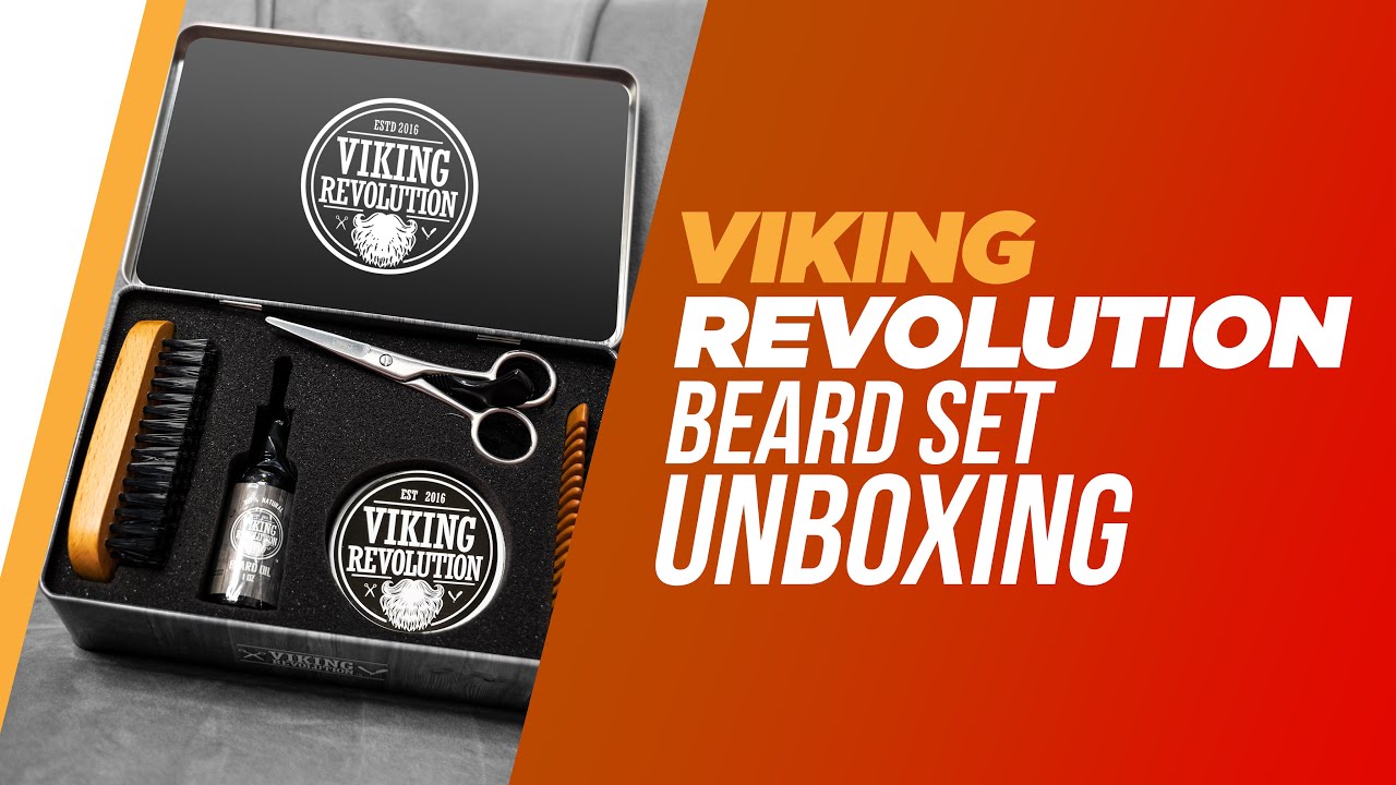 Viking Revolution Beard Care Kit Unboxing 