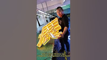 Innovative design, unique luminous characters, eye-catching! #signagedesign #signage #ledneon #led