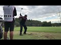 2018 BSオープン ジャンボ尾崎プロの練習動画⑥ドライバーショットスロー動画！