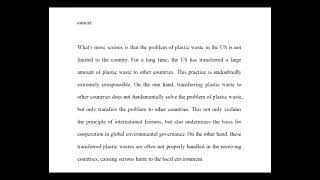 The Tragedy Of Environmental Protection In The Us Waste