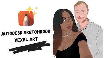 Autodesk Sketchbook - Vexel Art (Time Lapse)