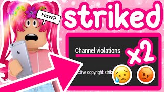 My Channel Was Striked Again Roblox Newsdramarant