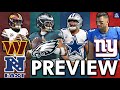 2025 NFC East Preview & Predictions: Breaking Down The Eagles, Cowboys, Commanders & Giants