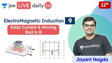 JEE: ElectroMagnetic Induction L9 | Eddy Current | Unacademy JEE | JEE Physics | Jayant Nagda