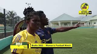 Full Video: Brafie 2022 Edition women's football Match was Fun