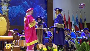 UMT - ANUGERAH IJAZAH KEHORMAT DOKTOR PENGURUSAN KONVOKESYEN UMT KE 17